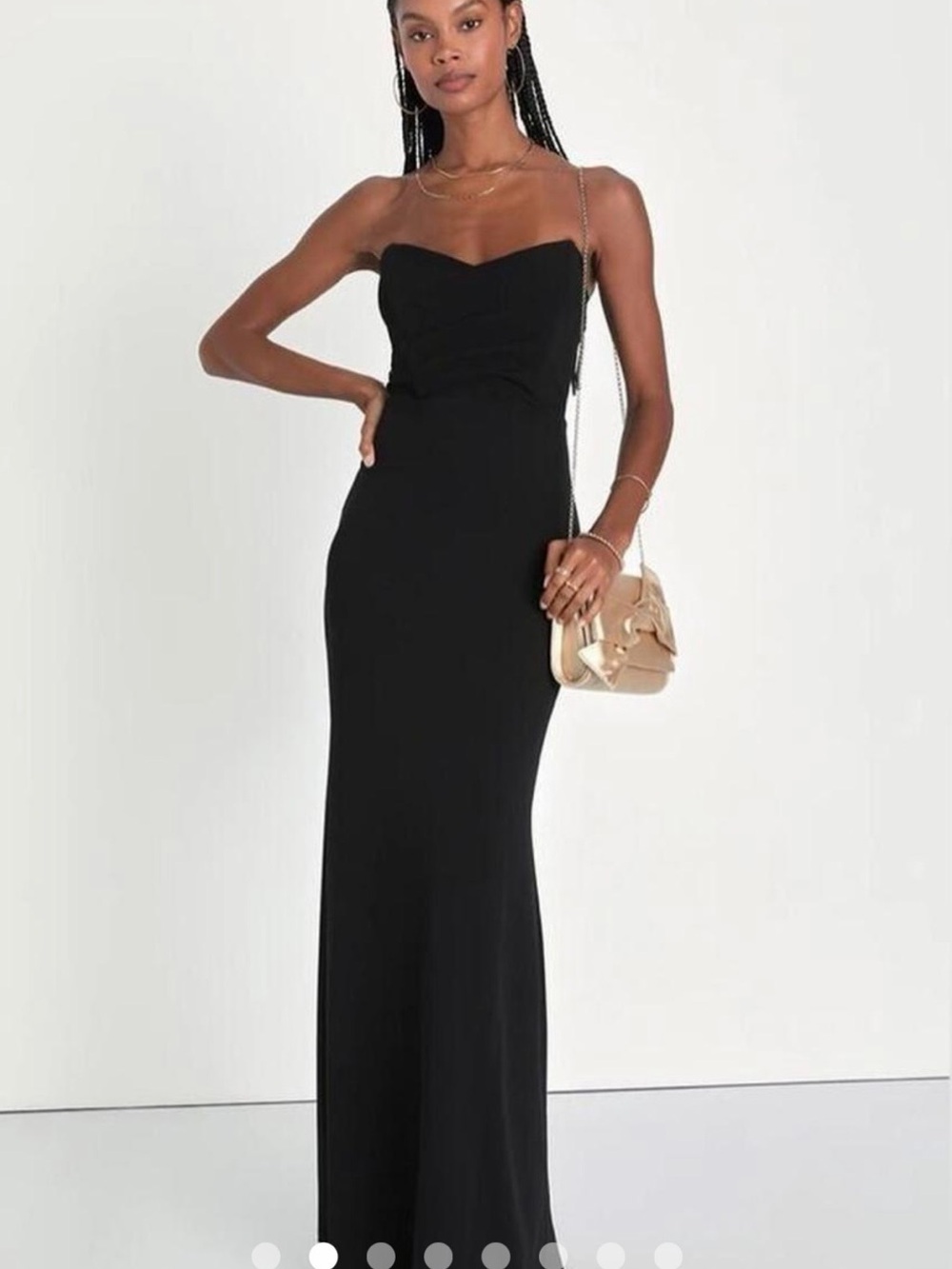 Lulu’s Formal Black Dress